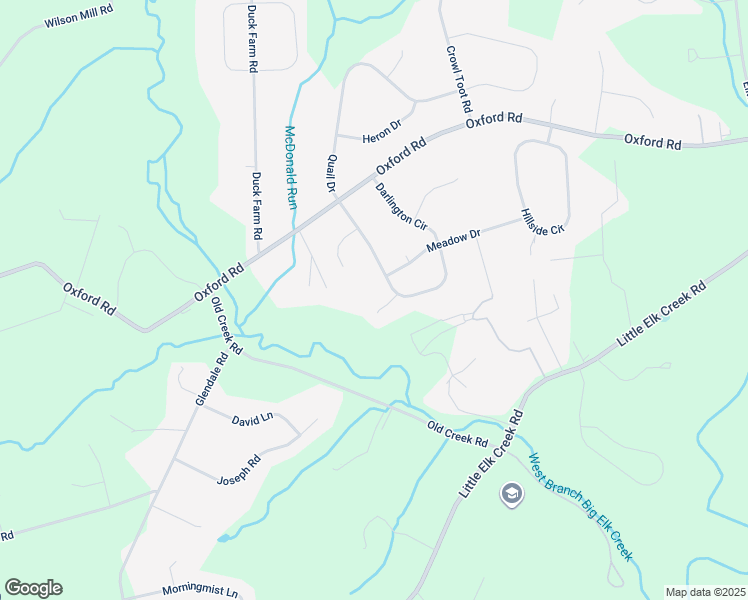 map of restaurants, bars, coffee shops, grocery stores, and more near 302 Beaver Drive in Lincoln University