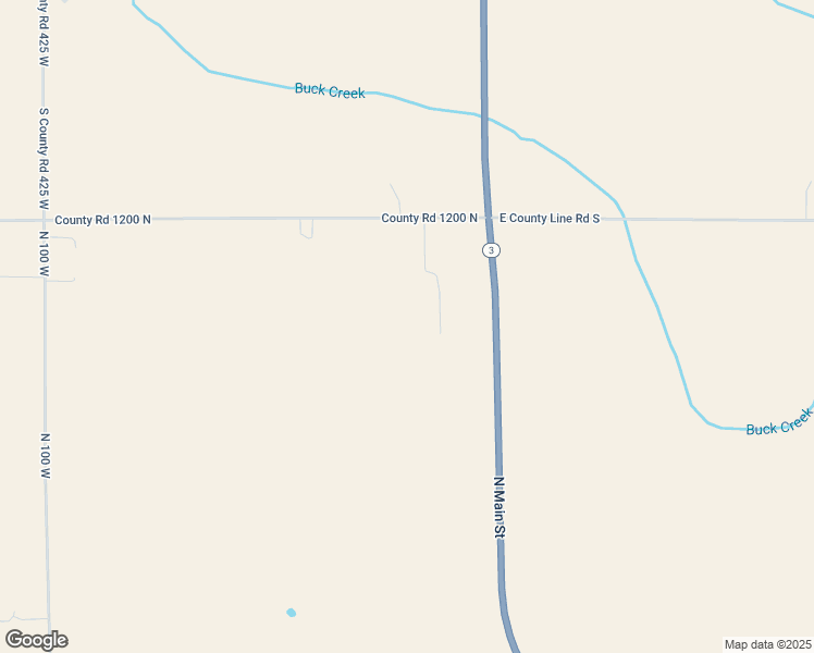 map of restaurants, bars, coffee shops, grocery stores, and more near 231 West 1200 North in Knightstown