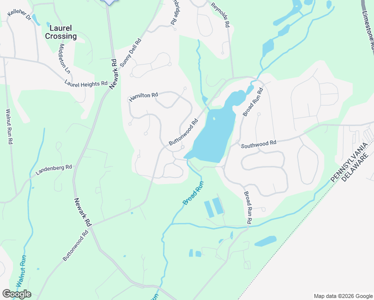 map of restaurants, bars, coffee shops, grocery stores, and more near 8 West Shore Court in Landenberg