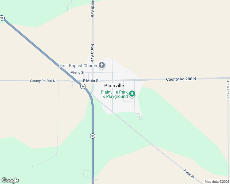 map of restaurants, bars, coffee shops, grocery stores, and more near 132 South Church Street in Plainville
