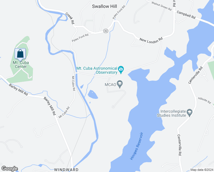 map of restaurants, bars, coffee shops, grocery stores, and more near 109 Deer Valley Ln in Wilmington