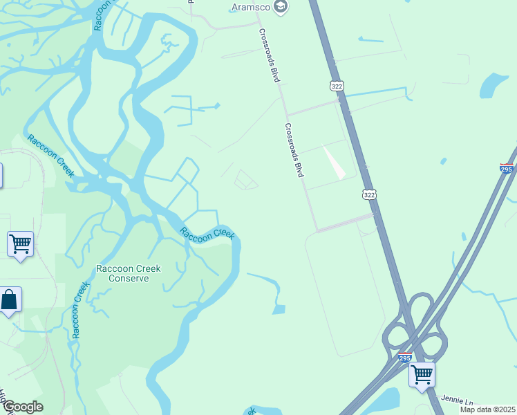map of restaurants, bars, coffee shops, grocery stores, and more near in Logan Township