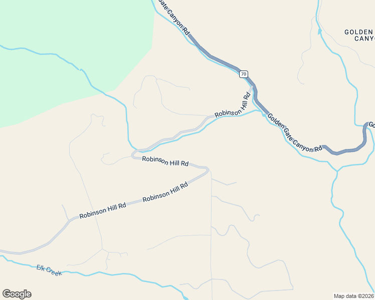 map of restaurants, bars, coffee shops, grocery stores, and more near 30809 Robinson Hill Road in Golden