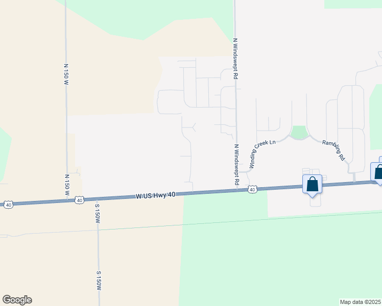 map of restaurants, bars, coffee shops, grocery stores, and more near Switch Grass Drive in Greenfield