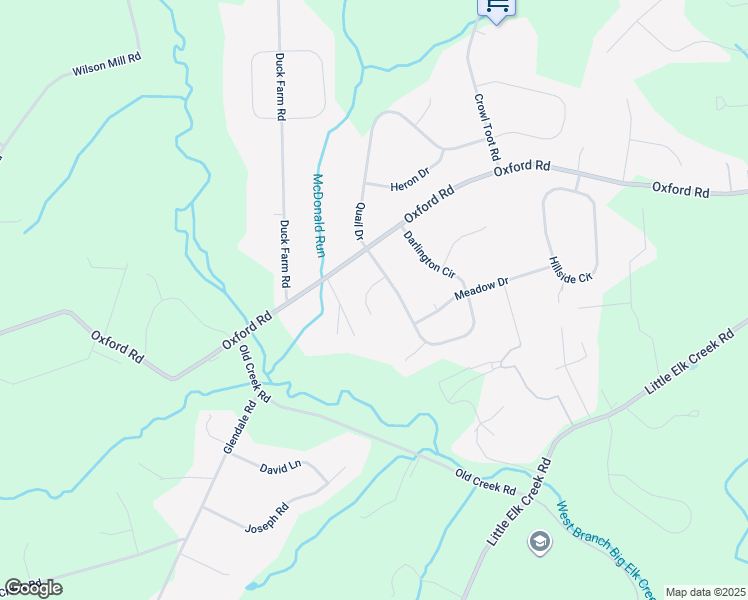 map of restaurants, bars, coffee shops, grocery stores, and more near 213 Limeville Drive in Lincoln University