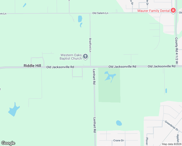 map of restaurants, bars, coffee shops, grocery stores, and more near 1001-1199 Lenhart Road in Springfield