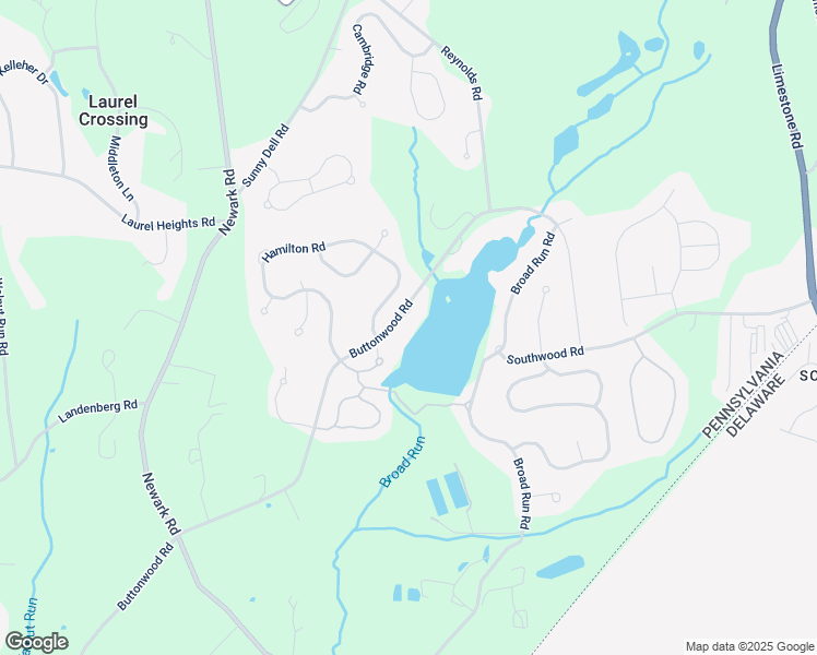 map of restaurants, bars, coffee shops, grocery stores, and more near 4 Lake Shore Lane in Landenberg