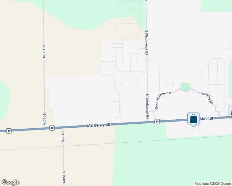 map of restaurants, bars, coffee shops, grocery stores, and more near 240 Switch Grass Drive in Greenfield