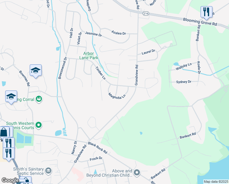 map of restaurants, bars, coffee shops, grocery stores, and more near 4 Mountain Ash Drive in Hanover