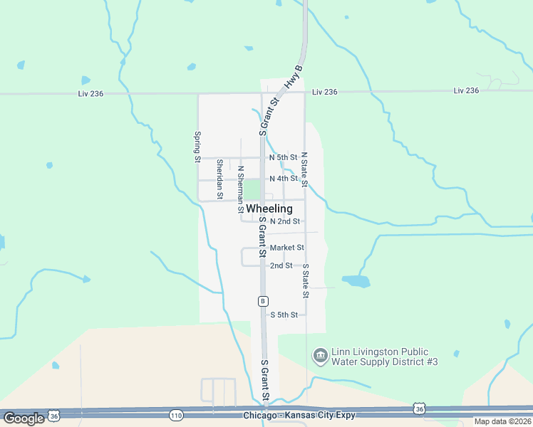 map of restaurants, bars, coffee shops, grocery stores, and more near in Wheeling