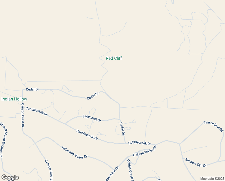 map of restaurants, bars, coffee shops, grocery stores, and more near 35216 North 9895 East in Fairview