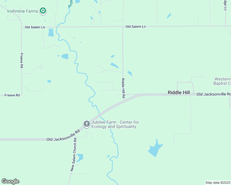 map of restaurants, bars, coffee shops, grocery stores, and more near 6133-6199 Old Jacksonville Road in New Berlin