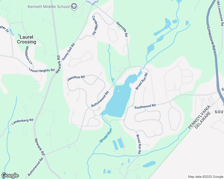 map of restaurants, bars, coffee shops, grocery stores, and more near 4 Lake Shore Lane in Landenberg
