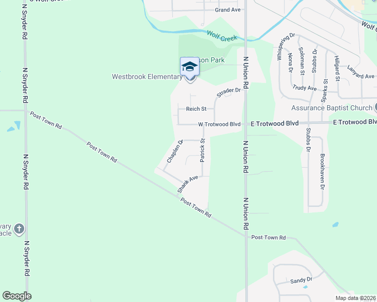 map of restaurants, bars, coffee shops, grocery stores, and more near 62 Chaplen Drive in Dayton