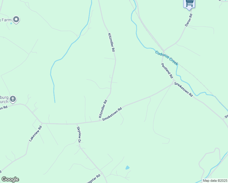 map of restaurants, bars, coffee shops, grocery stores, and more near 3064 Kitzmiller Road in Glenville