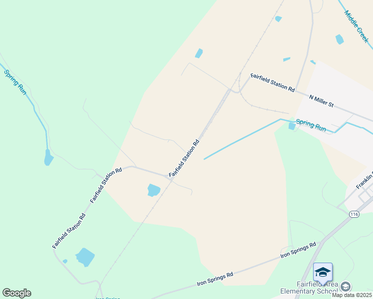 map of restaurants, bars, coffee shops, grocery stores, and more near 605 Fairfield Station Road in Fairfield