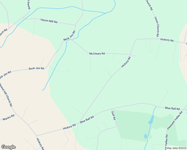 map of restaurants, bars, coffee shops, grocery stores, and more near 6500 McCleary Road in Stewartstown