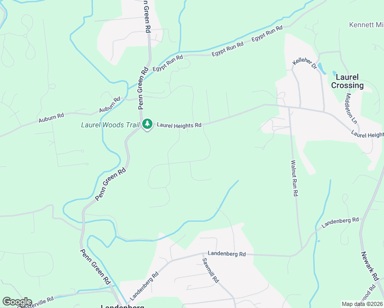 map of restaurants, bars, coffee shops, grocery stores, and more near 113 Skyline Drive in Landenberg