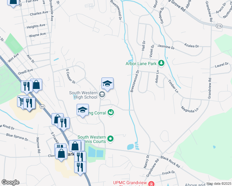 map of restaurants, bars, coffee shops, grocery stores, and more near 200 Bowman Road in Hanover