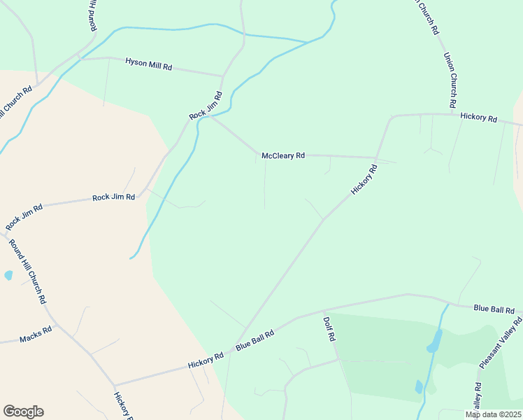 map of restaurants, bars, coffee shops, grocery stores, and more near 6500 McCleary Road in Stewartstown