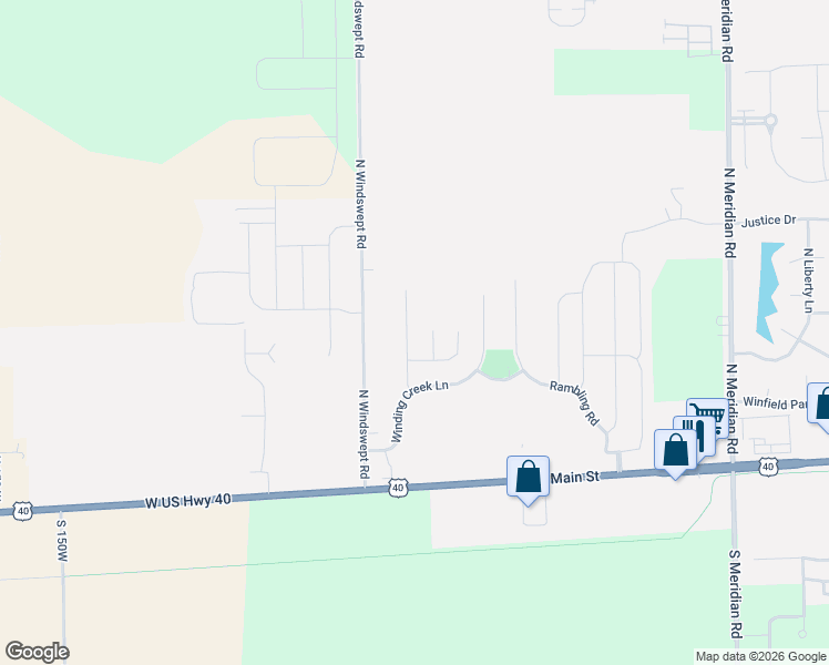 map of restaurants, bars, coffee shops, grocery stores, and more near 225 Rolling Ridge Drive in Greenfield