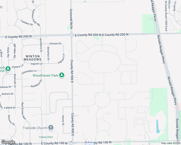 map of restaurants, bars, coffee shops, grocery stores, and more near 1710 Foudray Circle South in Avon