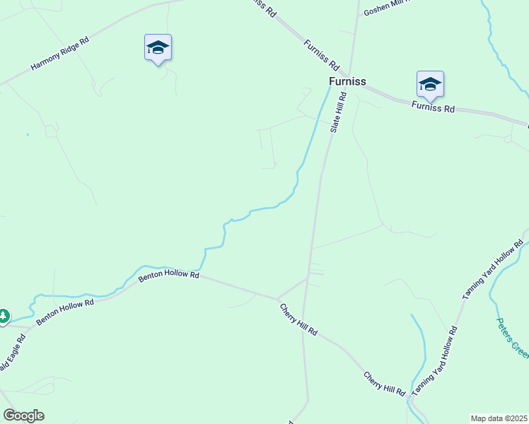 map of restaurants, bars, coffee shops, grocery stores, and more near 1535 Slate Hill Road in Peach Bottom
