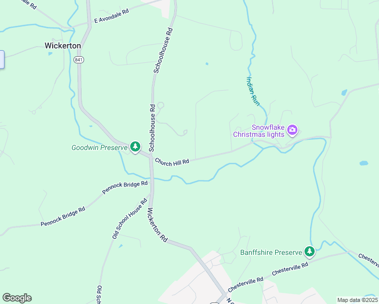 map of restaurants, bars, coffee shops, grocery stores, and more near 409 Church Hill Road in Landenberg