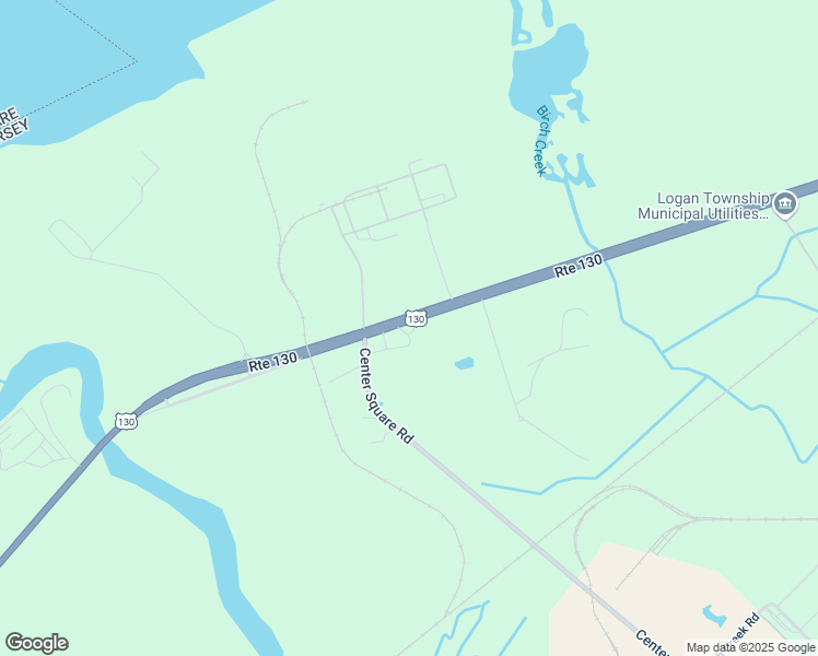 map of restaurants, bars, coffee shops, grocery stores, and more near 139 U.S. 130 in Logan Township