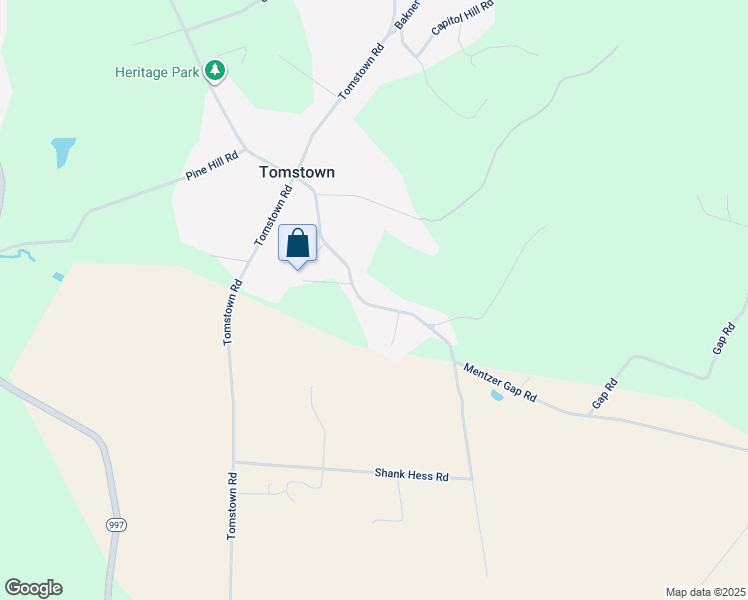 map of restaurants, bars, coffee shops, grocery stores, and more near 8235 Mentzer Gap Road in Waynesboro