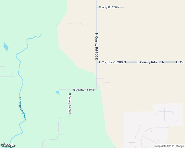 map of restaurants, bars, coffee shops, grocery stores, and more near 1930 North County Road 100 East in Danville
