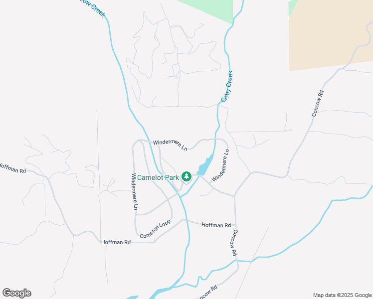 map of restaurants, bars, coffee shops, grocery stores, and more near Windermere Lane in Concow