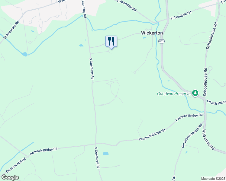 map of restaurants, bars, coffee shops, grocery stores, and more near 137 Janine Way in West Grove