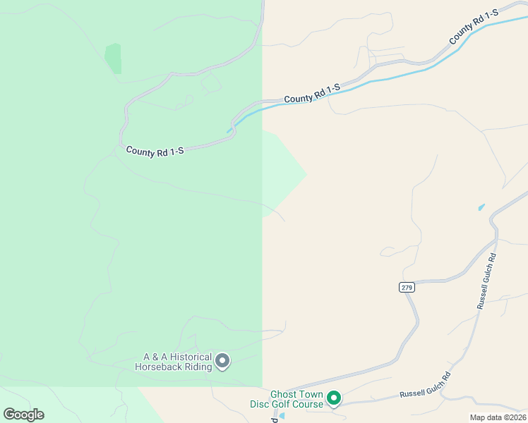 map of restaurants, bars, coffee shops, grocery stores, and more near 631-1622 Russel Gulch Road in Gilpin