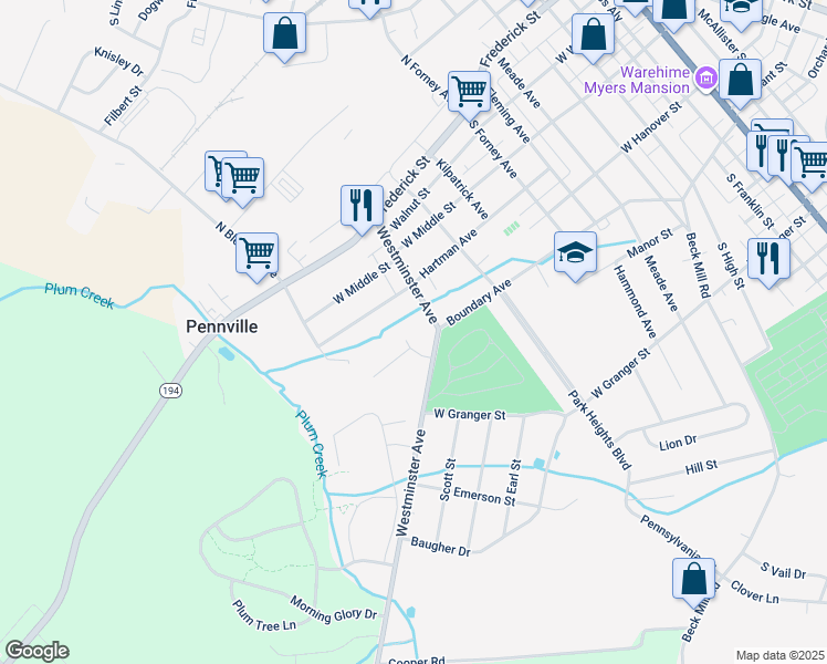 map of restaurants, bars, coffee shops, grocery stores, and more near 71 Cody Court in Hanover