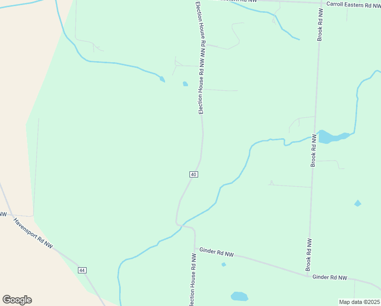 map of restaurants, bars, coffee shops, grocery stores, and more near 4315 Election House Road Northwest in Lancaster