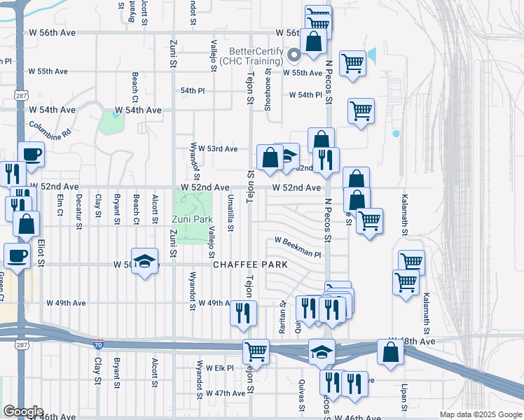 map of restaurants, bars, coffee shops, grocery stores, and more near in Berkley