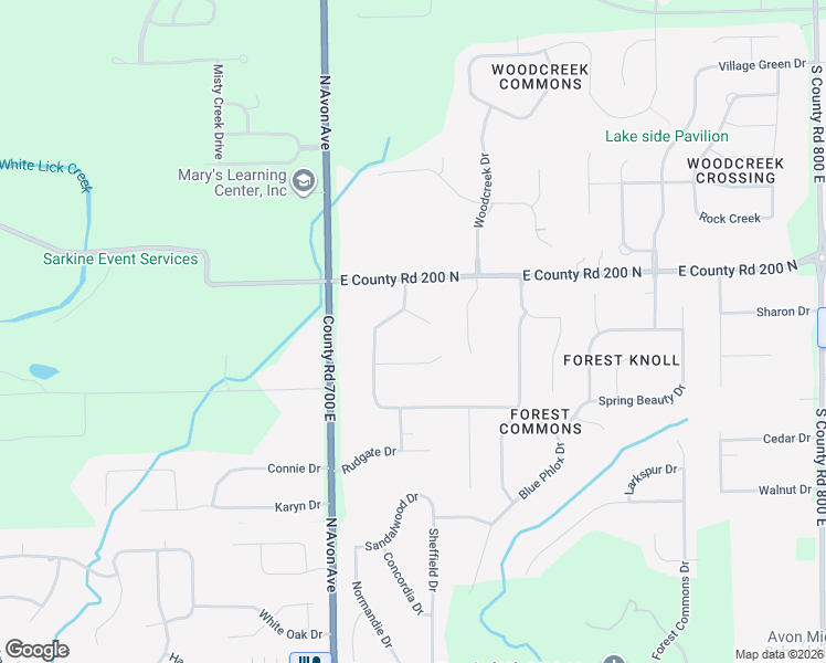map of restaurants, bars, coffee shops, grocery stores, and more near 1689 Wellington Court in Avon