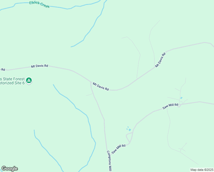 map of restaurants, bars, coffee shops, grocery stores, and more near 4952 Mount Davis Road in Meyersdale