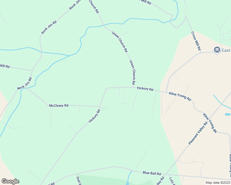 map of restaurants, bars, coffee shops, grocery stores, and more near 8012 Hickory Road in Stewartstown