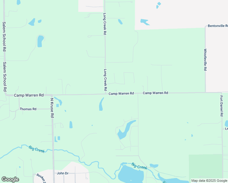 map of restaurants, bars, coffee shops, grocery stores, and more near 6780 Camp Warren Road in Decatur