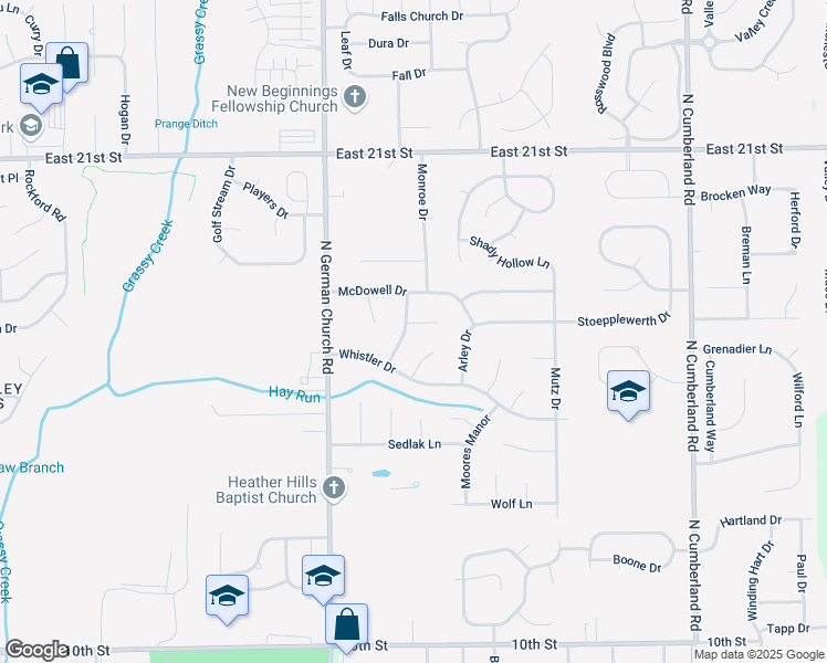 map of restaurants, bars, coffee shops, grocery stores, and more near 11139 Fogelson Court in Indianapolis