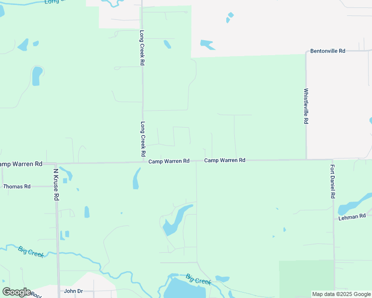 map of restaurants, bars, coffee shops, grocery stores, and more near 6780-6898 Camp Warren Road in Decatur