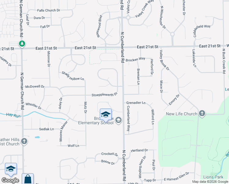 map of restaurants, bars, coffee shops, grocery stores, and more near 11628 Stoeppelwerth Drive in Indianapolis
