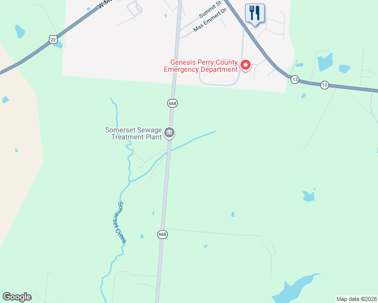 map of restaurants, bars, coffee shops, grocery stores, and more near in Somerset
