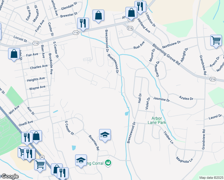 map of restaurants, bars, coffee shops, grocery stores, and more near 2 Scenic Dr in Hanover