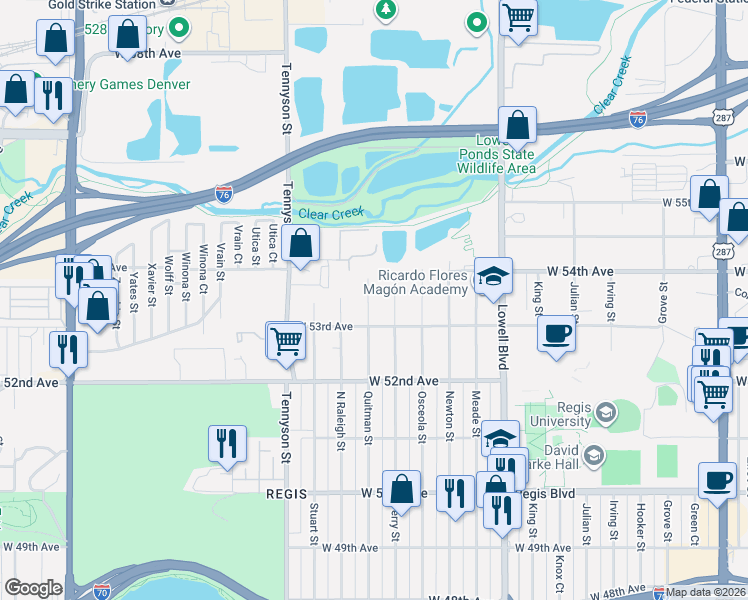 map of restaurants, bars, coffee shops, grocery stores, and more near in Berkley