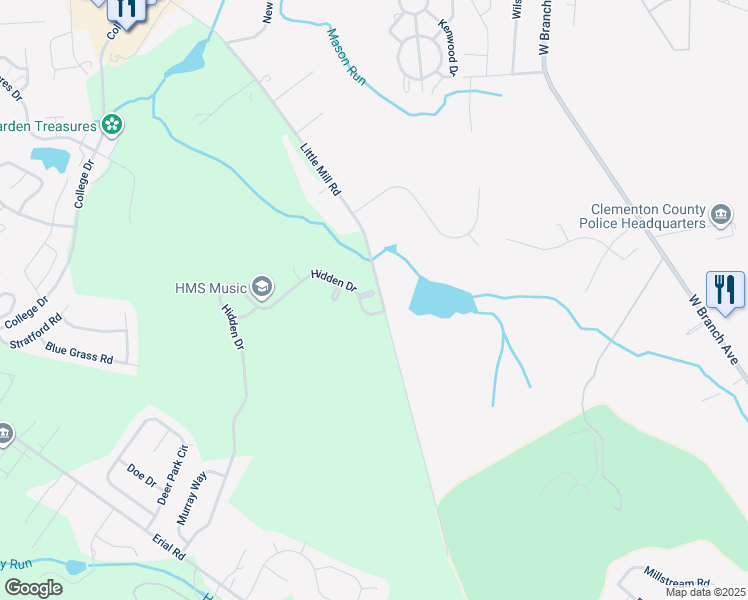 map of restaurants, bars, coffee shops, grocery stores, and more near 10 Wayne Court in Gloucester Township