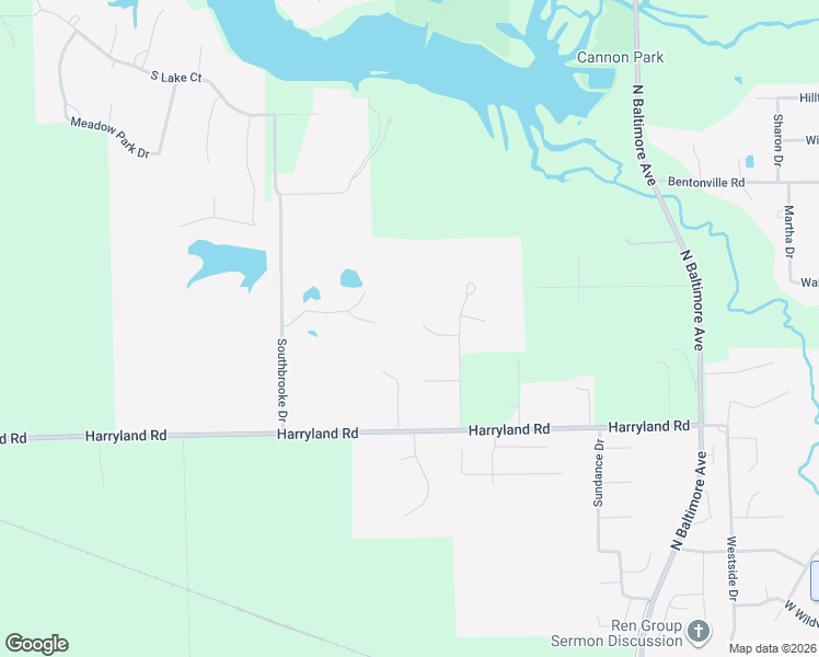 map of restaurants, bars, coffee shops, grocery stores, and more near 100 Harryland Road in Decatur