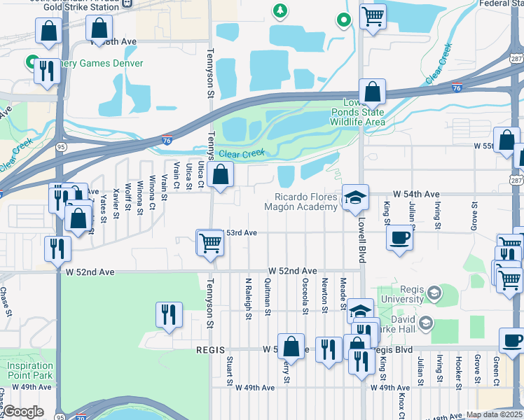 map of restaurants, bars, coffee shops, grocery stores, and more near in Berkley
